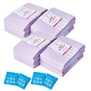라벤더향 매직캔리필 호환 20개입 (220/250/280 모델) 리필 봉투 연속비닐 + 다용도 탈취제 4매 세트