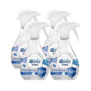 페브리즈 항균플러스 깨끗한향 370ml 4개
