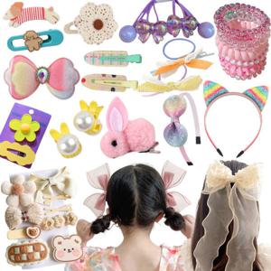 아기 유아 여아 머리핀 머리띠 머리끈 똑딱핀 헤어핀