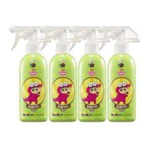 (10% 결제할인) 온더바디 코튼풋 발을씻자 풋샴푸 짱구에디션 385ml 초코민트 4개