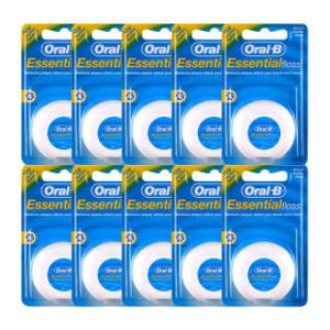 오랄비 왁스 치실 10개