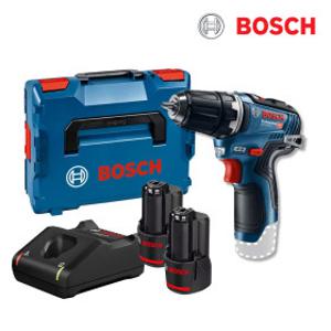 보쉬 GSR10.8V-35 10.8V 충전 드릴 3.0Ah 배터리 2개