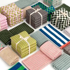 (20%+15%) 테리파머 유럽형 고중량 200g 스트라이프 호텔수건 5장 선염 수건 세트 타월 타올 세면 목욕