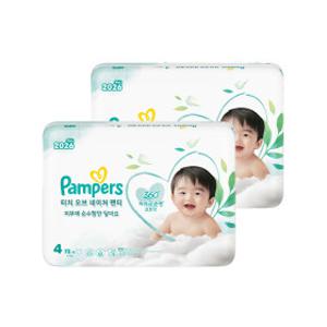 팸퍼스 2026 프리미엄 터치 오브 네이처 팬티형 기저귀 4단계 144매 (72매 2팩)