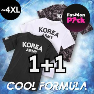 1+1 MACCI(마찌) 쿨포뮬러 ROKA 코리아 아미 반팔 기능성 로카 티셔츠 (정품)