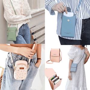 핸드폰수납 올인원 크로스백 지갑겸용 멀티백 학생가방 무료배송 수량 한정특가