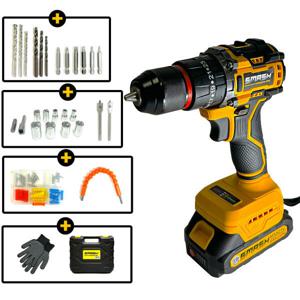 스매쉬 21V 브러쉬리스 충전드릴 배터리 충전기 포함 풀세트 구성 햄머드릴 전동드릴