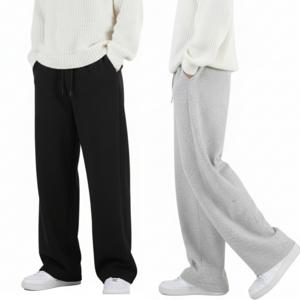 남자 사이드 핀턱 옆트임 밴딩 와이드 트레이닝 팬츠 빅사이즈