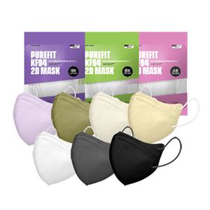 KF94 새부리형 컬러마스크 25+25매 소형 중형 대형 입체형마스크 모음전