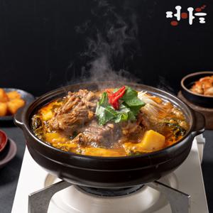 1+1 정말 압도적 우거지 뼈해장국 650g x 2팩 국내산 우거지 한입 감자탕