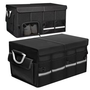 63L 접이식 자동차 트렁크정리함 방수 패브릭 손잡이 칸막이 수납함 OCA-TKZ3