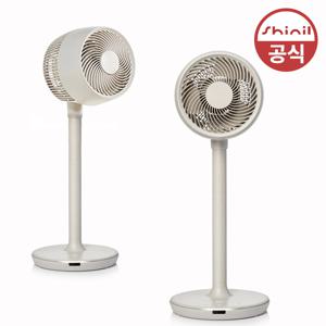 신일 2 in 1 BLDC 모터 입체회전 리모컨 서큘레이터 스탠드 선풍기 16단계 풍속 8시간 타이머 써큘레이터