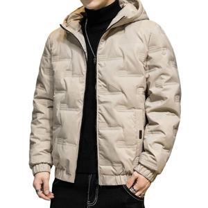 봄 가을 남자 경량 패딩 남성 아우터 점퍼 모자 파카 남녀공용 오버핏 숏패딩
