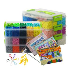 mytoys 통큰 디폼블럭 8mm 10050피스 도안 3권+부자재