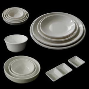 (업소용) 멜라민 식기 모음전 - 밥그릇/국그릇/찬기/접시/종지