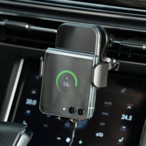 (리뉴얼)오토스캔플러스 무선충전 차량핸드폰거치대(송풍구 대시보드)