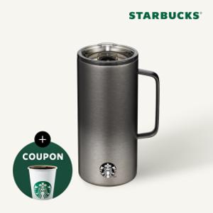 스타벅스 SS 블랙 탱크 텀블러 503ml