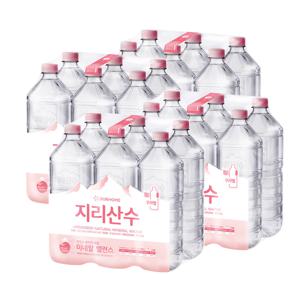 지리산수 무라벨 2L 24병 /생수전문배송  (유라벨/무라벨 랜덤발송)