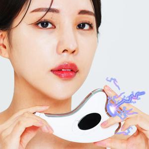 7in1갈바닉 얼굴 마사지기 고주파 맛사지기계 피부 관리기 괄사 바디 도구 롤러