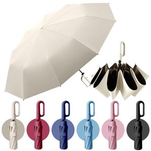 고리형 3단 자동우산 버클형 손잡이 10K살대 암막우산 (2개이상 추가할인)