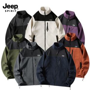 지프 JEEP SPIRIT 남녀공용 아웃도어 후리스자켓플리스자켓 기모 후리스JPHJ21A802