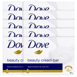 도브 화이트 뷰티바 대용량 비누 세수비누 90g 10개