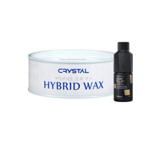 불스원 크리스탈 하이브리드 고체왁스 (스펀지포함) 1개 + 크리스탈 코트 리필 증정 셀프세차용품