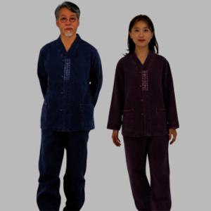 백제봉 생활한복 가을 봄 저고리 바지 한벌 세트 이중지 개량한복 남자 여자 법복 남성 여성 절복 승복 4색