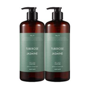 해피바스 스킨케어 퍼퓸 바디워시 튜베로즈향 900g x 2개
