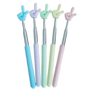 개별포장 68cm까지 늘어나는 길이조절 미니 손가락 지시봉 교사 선생님 접이식 안테나 지시봉 강의용품