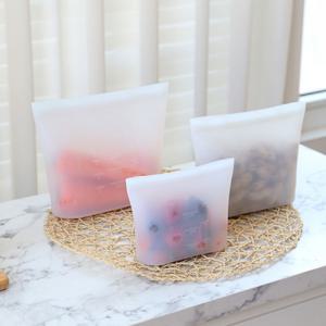 바른락 스탠드 실리콘 지퍼백 3P세트(500/1000/1500ml)