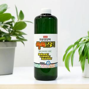 대용량 화분영양제 쑥쑥잘커 스프레이 1000ml(벌크/덕용)실내 실외 화초 나무 채소 식물용 프로바이오틱스