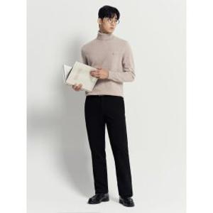 기모 스탠다드핏 슬랙스  블랙  (BC5X21C275)