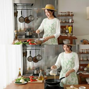 앞치마 하나로 완성하는 전문가의 무드 이지오 디아스 린넨 에이프런 린넨앞치마