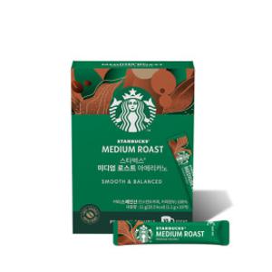 스타벅스 스틱커피 아메리카노 미디엄로스트 /프리미엄 파우더 커피 10T