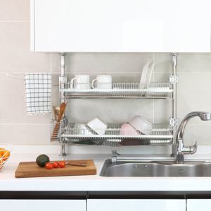 아이넥스 키치니크 올스텐 2단 식기건조대 600 기본형 싱크대 선반 기둥식 설거지 건조대