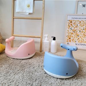 톨스토이 고래 목욕의자 아기 욕조 샴푸 논슬립 등받이