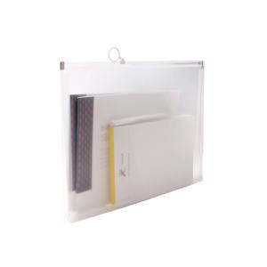 지퍼 A4 투명 파일 파우치/서류/보관함/화일/케이스/슬라이드/지퍼백/손잡이/문서백/다용도/화일백