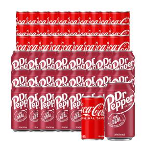코카콜라 190ml 30캔 + 닥터페퍼 350ml 24캔