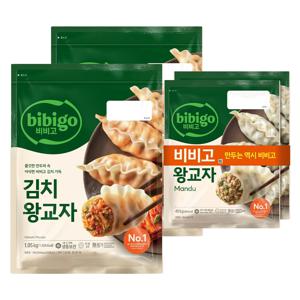 비비고 김치왕교자 1.05kg 2개 + 비비고 왕교자 455g 2개