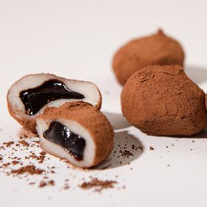 국내산 찹쌀로 만든 라이스 쇼콜라 다크초코 모찌  160gX4팩