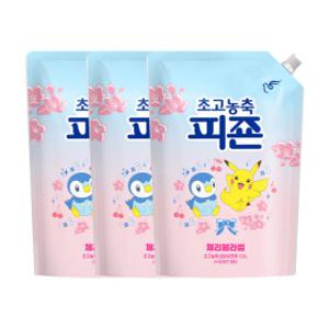 (포켓몬에디션) 초고농축피죤 체리블라썸 1.3L 3개