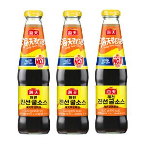 해천 진선 굴소스 520g x 3개