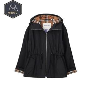 버버리 여성 MEDLEY 이너체크 드로스트링 코튼 후드 자켓 2색상 81191491 81191481 명품직구 관부가세 포함