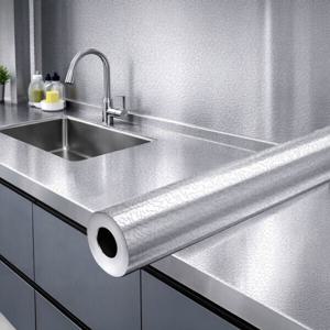 주방시트지 오염방지 60cmX5M 방수 접착식 기름때 인테리어