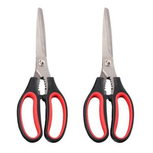 1+1 주방가위세트 스테인리스 고급형 음식가위 고기 냉면 바베큐 업소용 가정용