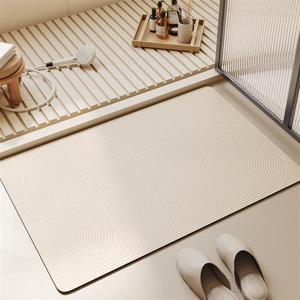 1+1 세탁하는 화장실 욕실 주방 규조토 미니멀 발매트