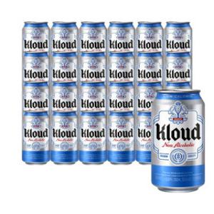 롯데칠성 클라우드 논알콜릭 350mlx24입 프리미엄 맥주 무알콜 맥주/ 논알콜 맥주