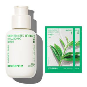 그린티 씨드 히알루론산 세럼 80mL + 마스크팩 2매