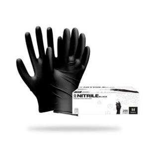 니트릴 라텍스 요리용장갑 200매 100매 블루 화이트 블랙 식품용